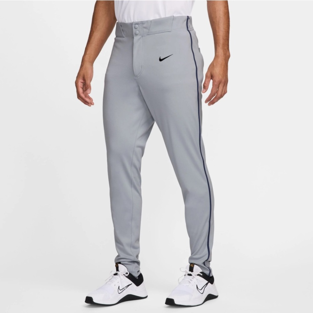 Nike Men's Vapor Select Piped Baseball Pants Size XL Gray ~NEW!